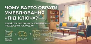 меблі під ключ